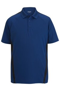 1513 - Edwards Men's Snag Proof Color Block Short Sleeve Polo