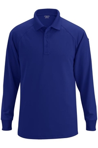 1567 - Edwards Men's Long Sleeve Tactical Snag Proof Polo