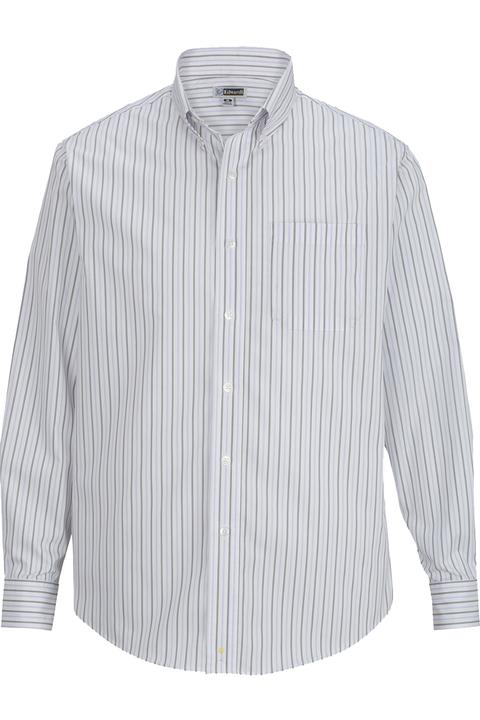 1983 - Edwards Men's Double Stripe Dress Poplin Shirt