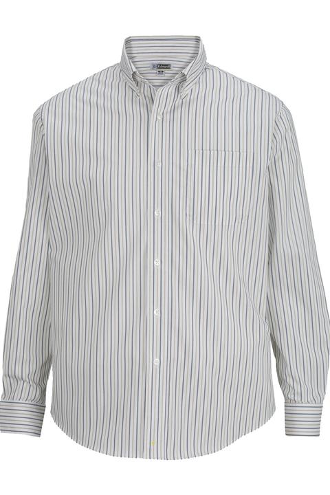 1983 - Edwards Men's Double Stripe Dress Poplin Shirt