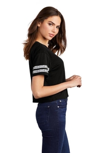 DT488 - District Women's Scorecard Crop Tee DT488