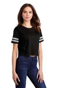 DT488 - District Women's Scorecard Crop Tee DT488