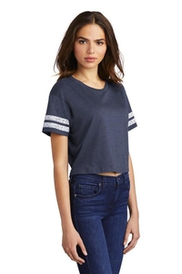 DT488 - District Women's Scorecard Crop Tee DT488