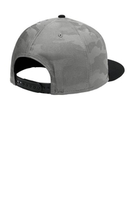 NE407 - New Era Camo Flat Bill Snapback Cap NE407