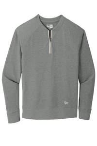 NEA123 - New Era Sueded Cotton Blend 1/4-Zip Pullover NEA123