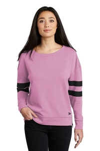 LNEA513 - New Era Ladies Tri-Blend Fleece Varsity Crew LNEA513