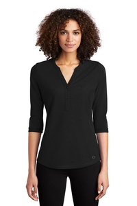 LOG104 - OGIO Ladies Jewel Henley