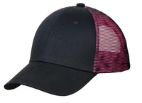 C818 - Port Authority Double Mesh Snapback Sandwich Bill Cap