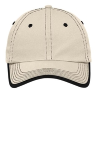 C835 - Port Authority Vintage Washed Contrast Stitch Cap.  C835