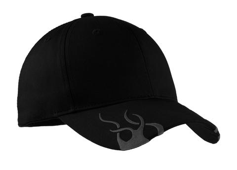 C857 - Port Authority Racing Cap with Flames.  C857