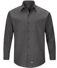 SX11 - Ladies Long Sleeve Work Shirt with Mimix
