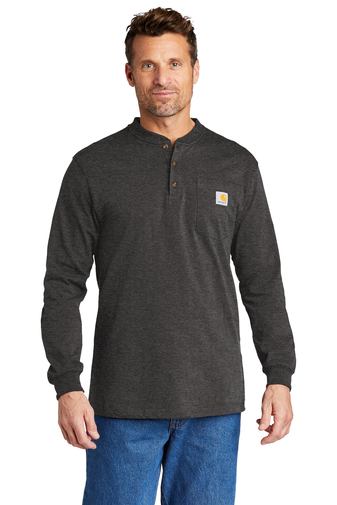 CTK128 - Carhartt® Long Sleeve Henley T-Shirt