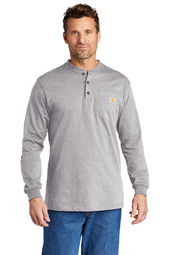 CTK128 - Carhartt® Long Sleeve Henley T-Shirt