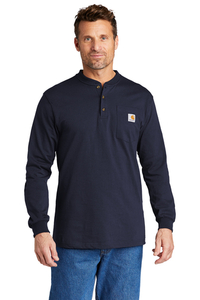 CTK128 - Carhartt® Long Sleeve Henley T-Shirt