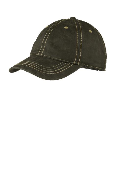 C924 - Port Authority Pigment Print Distressed Cap