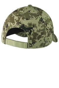 C926 - Port Authority Colorblock Digital Ripstop Camouflage Cap