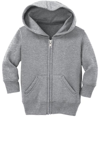 CAR78IZH - Port & Company Infant Core Fleece Full-Zip Hooded Sweatshirt