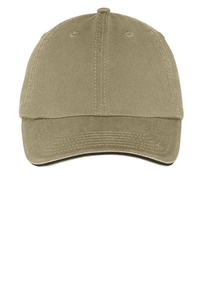 CP79 - Port & Company - Washed Twill Sandwich Bill Cap.  CP79