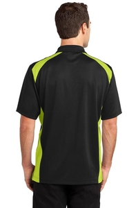 CS416 - CornerStone Select Snag-Proof Two Way Colorblock Pocket Polo