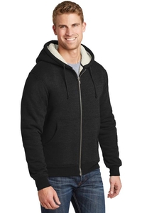 CS625 - CornerStone Heavyweight Sherpa-Lined Hooded Fleece Jacket