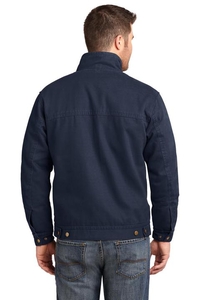 CSJ40 - CornerStone Washed Duck Cloth Flannel-Lined Work Jacket