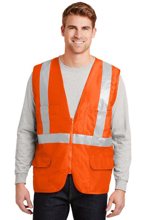 CSV405 - CornerStone ANSI 107 Class 2 Mesh Back Safety Vest