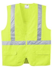 CSV405 - CornerStone ANSI 107 Class 2 Mesh Back Safety Vest