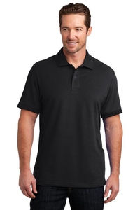 DM325 - District Made Mens Stretch Pique Polo