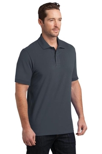 DM325 - District Made Mens Stretch Pique Polo