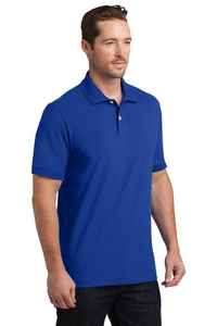 DM325 - District Made Mens Stretch Pique Polo