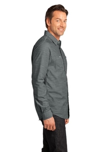 DM3800 - District Made - Mens Long Sleeve Washed Woven Shirt