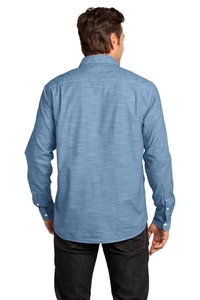 DM3800 - District Made - Mens Long Sleeve Washed Woven Shirt