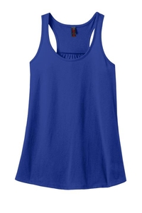 DM420 - District Made Ladies 60/40 Gathered Racerback Tank