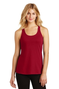 DM420 - District Made Ladies 60/40 Gathered Racerback Tank