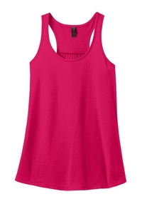 DM420 - District Made Ladies 60/40 Gathered Racerback Tank