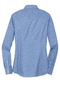 DM4800 - District Made - Ladies Long Sleeve Washed Woven Shirt