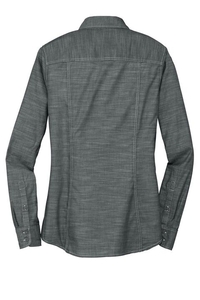 DM4800 - District Made - Ladies Long Sleeve Washed Woven Shirt