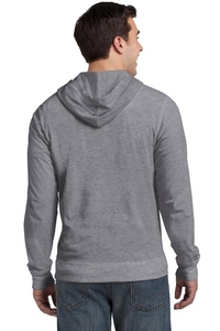 DT1100 - District Young Mens Jersey Full-Zip Hoodie