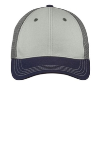 DT616 - District - Tri-Tone Mesh Back Cap DT616