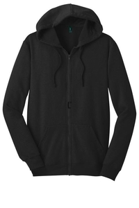 DT800 - District - Young Mens The Concert Fleece Full-Zip Hoodie