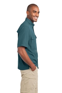 EB602 - Eddie Bauer - Short Sleeve Performance Fishing Shirt