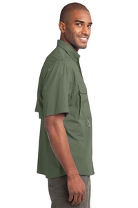 EB608 - Eddie Bauer - Short Sleeve Fishing Shirt