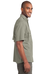 EB608 - Eddie Bauer - Short Sleeve Fishing Shirt