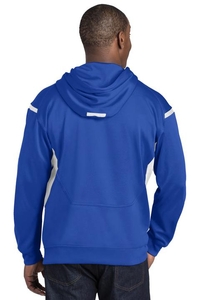 F246 - Sport-Tek Tech Fleece Colorblock Hooded Sweatshirt