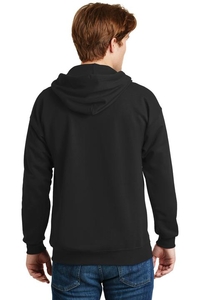 F283 - Hanes Ultimate Cotton - Full-Zip Hooded Sweatshirt.  F283