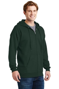 F283 - Hanes Ultimate Cotton - Full-Zip Hooded Sweatshirt.  F283