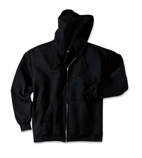 F283 - Hanes Ultimate Cotton - Full-Zip Hooded Sweatshirt.  F283