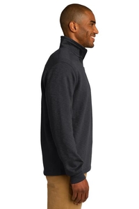 F295 - Port Authority Slub Fleece 1/4-Zip Pullover