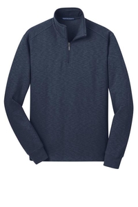 F295 - Port Authority Slub Fleece 1/4-Zip Pullover