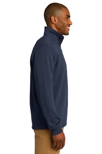 F295 - Port Authority Slub Fleece 1/4-Zip Pullover